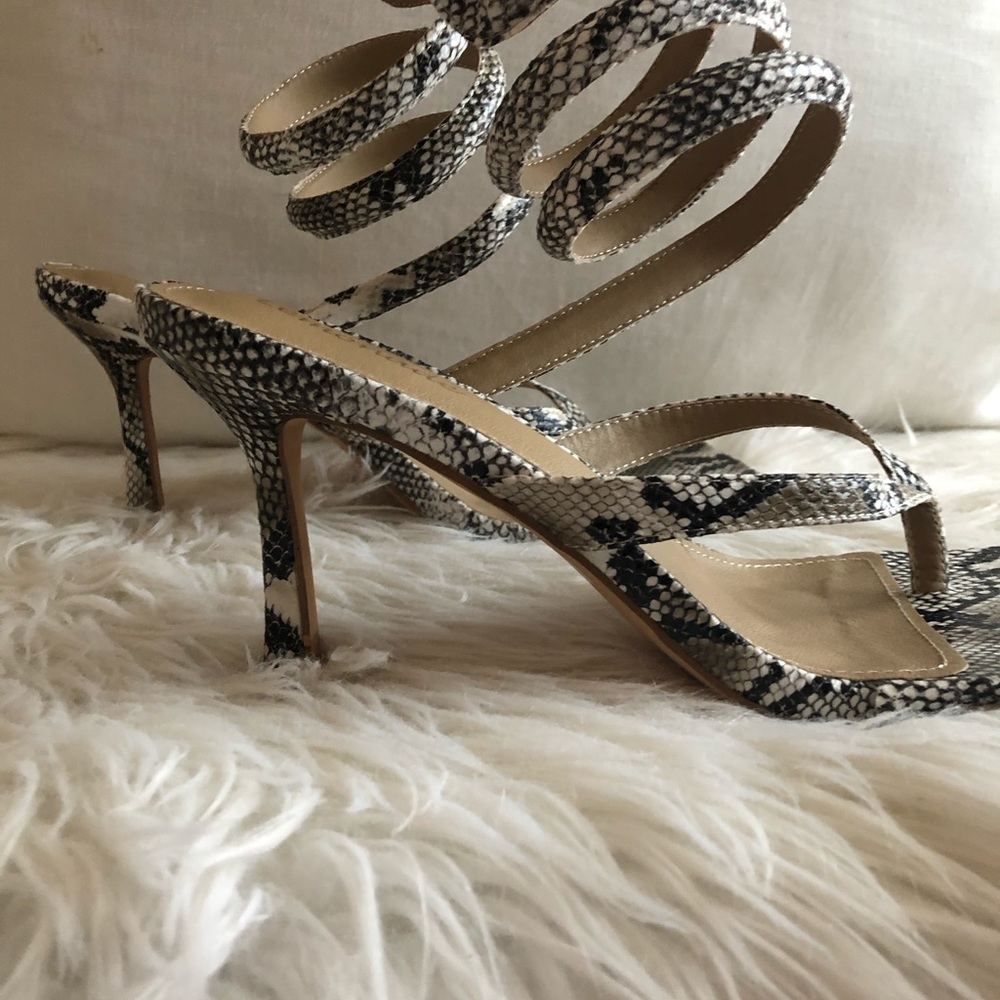Python wrap sandals - Picture 3 of 5